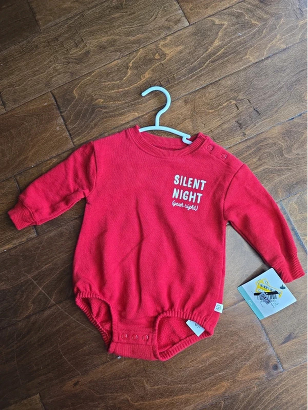 6m brand new christmas romper, little planet by carter's item 479G8